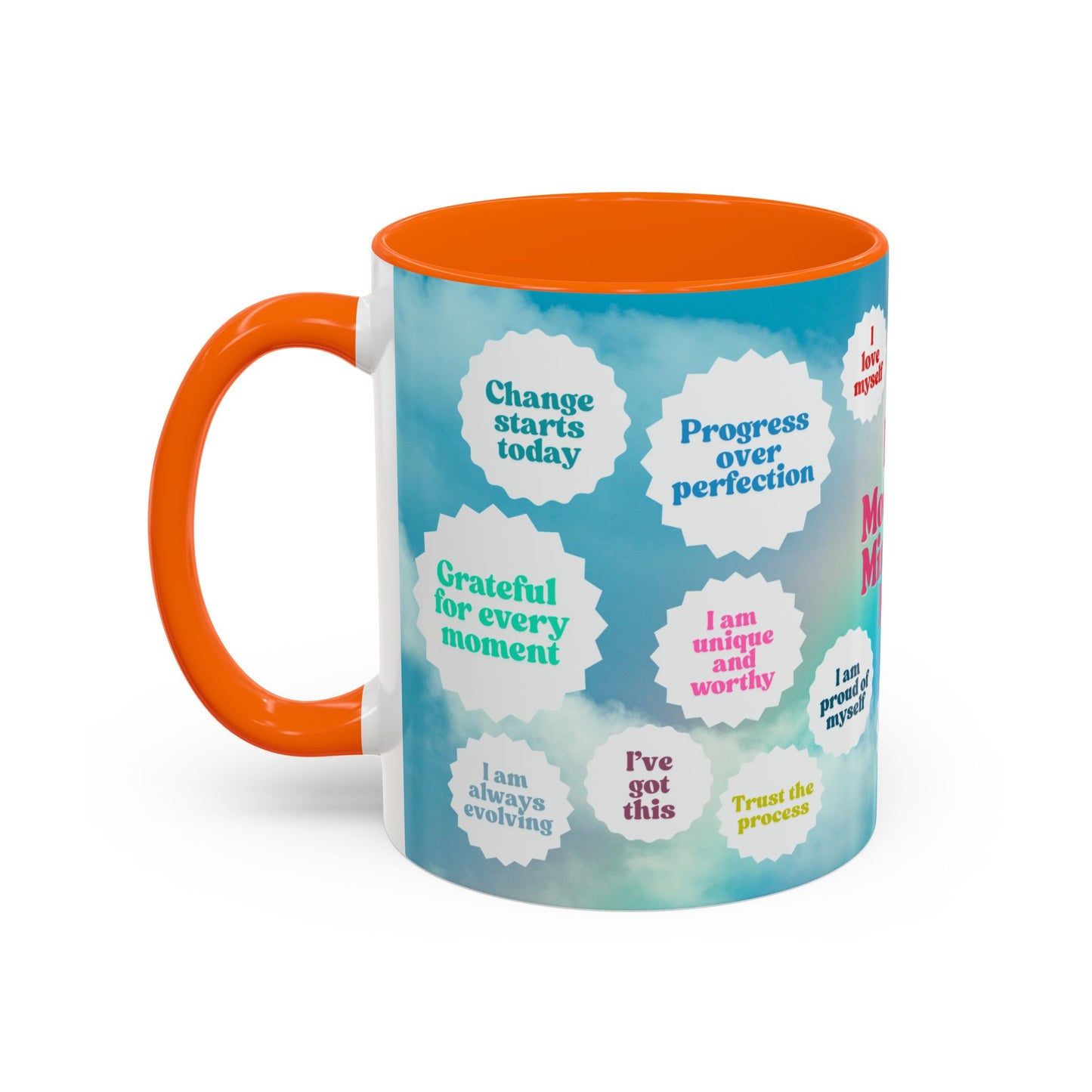 My Morning Mindset Mug, 11oz or 15oz, 7 color choices