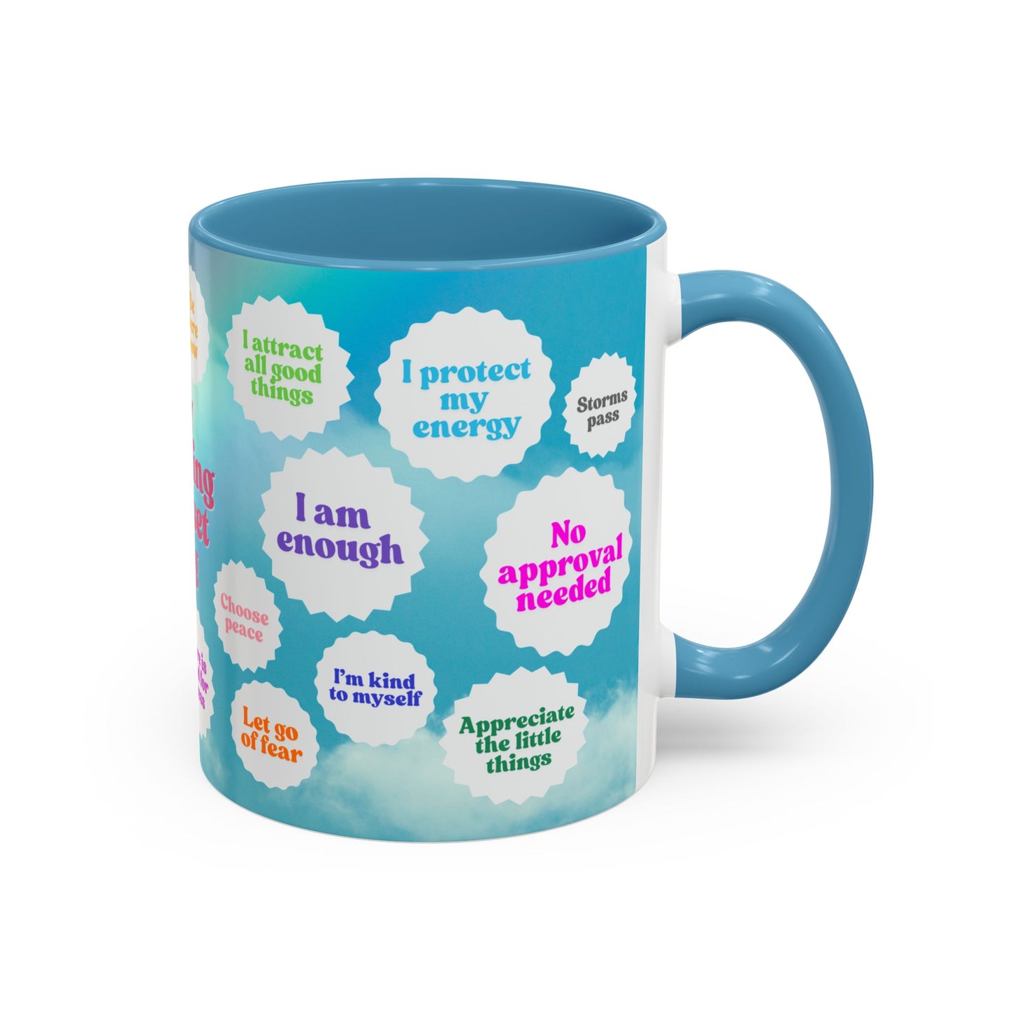 My Morning Mindset Mug, 11oz or 15oz, 7 color choices