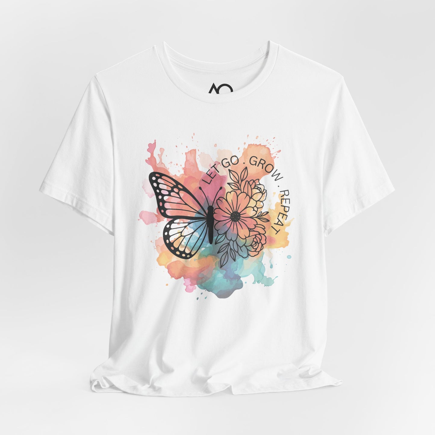 Let Go, Grow, Repeat T-Shirt, XS-5X, 9 colors
