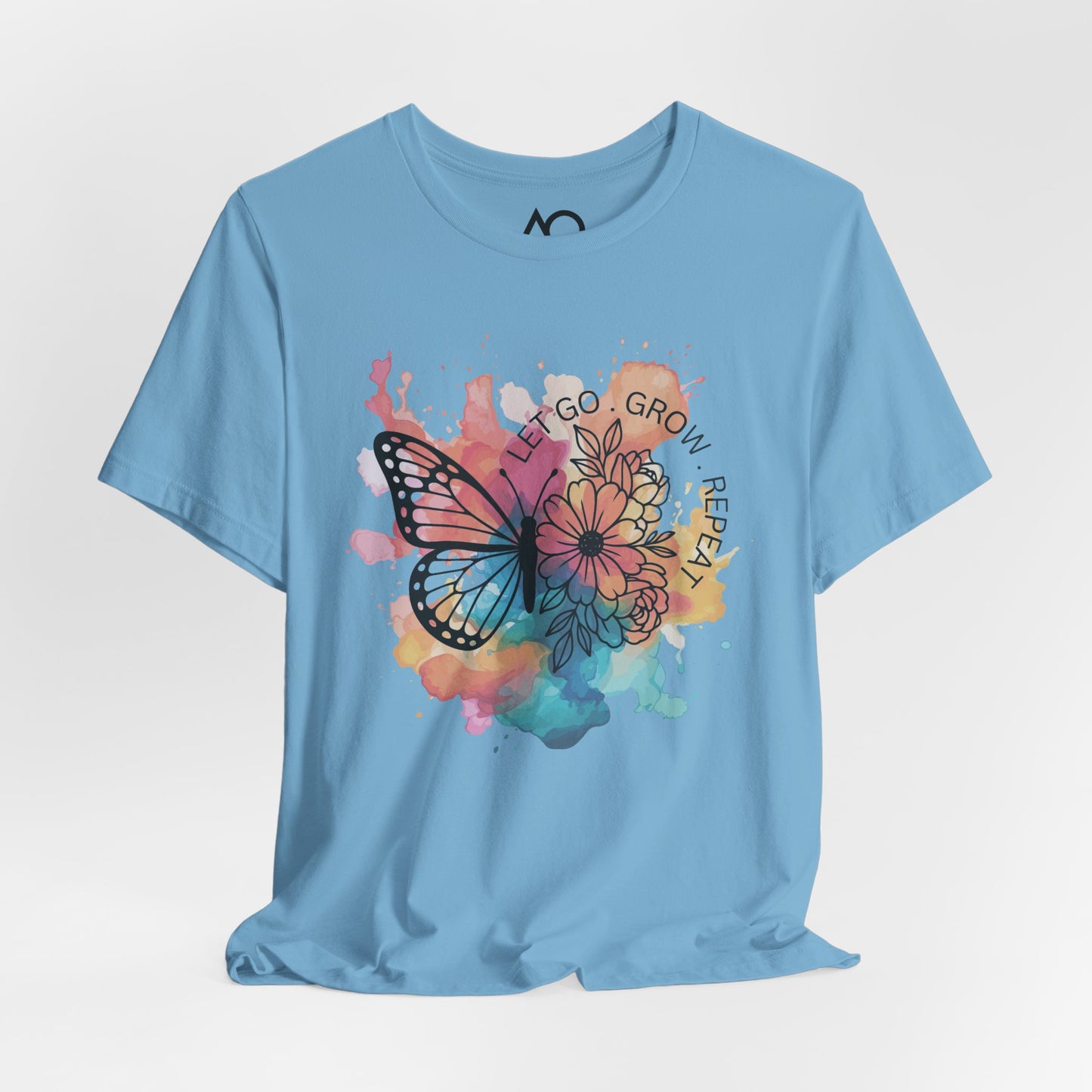 Let Go, Grow, Repeat T-Shirt, XS-5X, 9 colors
