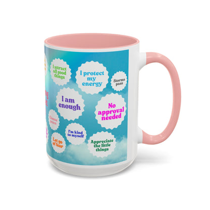 My Morning Mindset Mug, 11oz or 15oz, 7 color choices