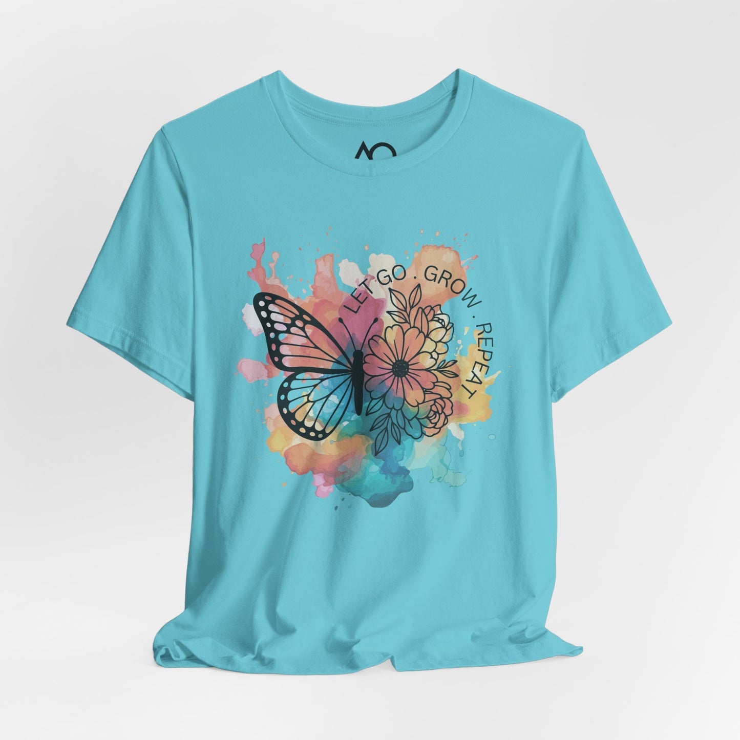 Let Go, Grow, Repeat T-Shirt, XS-5X, 9 colors