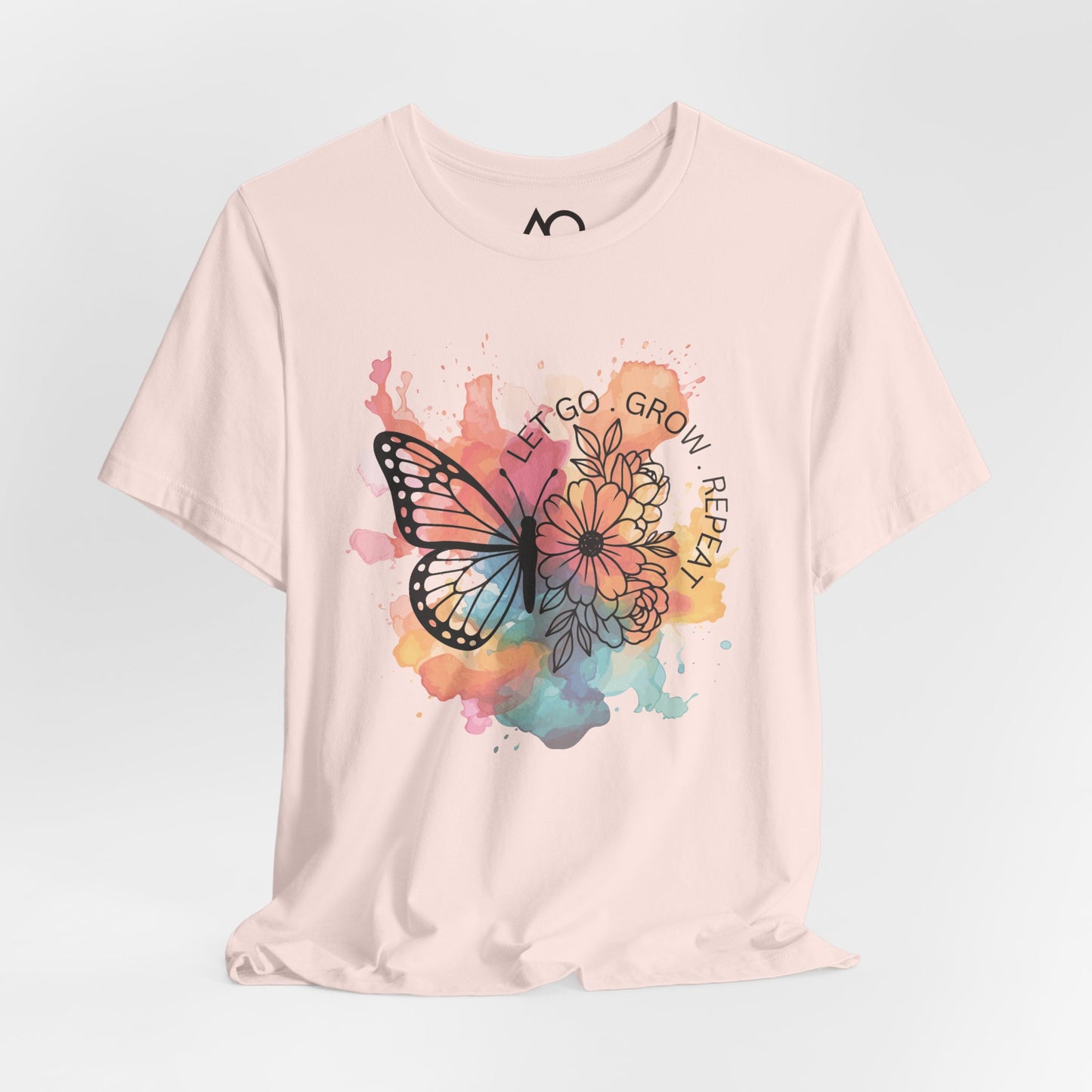 Let Go, Grow, Repeat T-Shirt, XS-5X, 9 colors